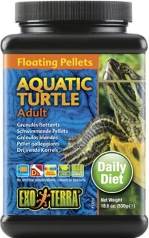 Exo Terra Floating Pellets Adult Aquatic Turtle Food