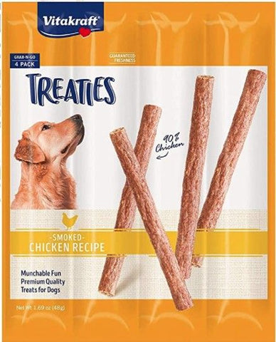 VitaKraft Treaties Smoked Chicken Grab-n-Go Dog Treats