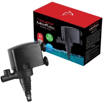 Aquatop Max Flow Power Head Aquarium Pump - 475 GPH