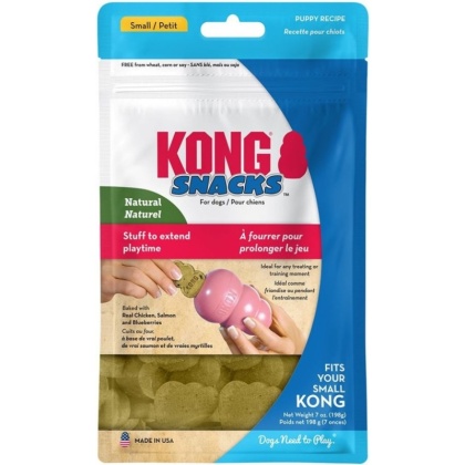 KONG Snacks Puppy Recipe Dog Treats Small - 7 oz