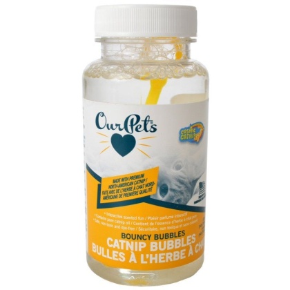 OurPets Cosmic Catnip Bouncy Catnip Bubbles - 5 oz